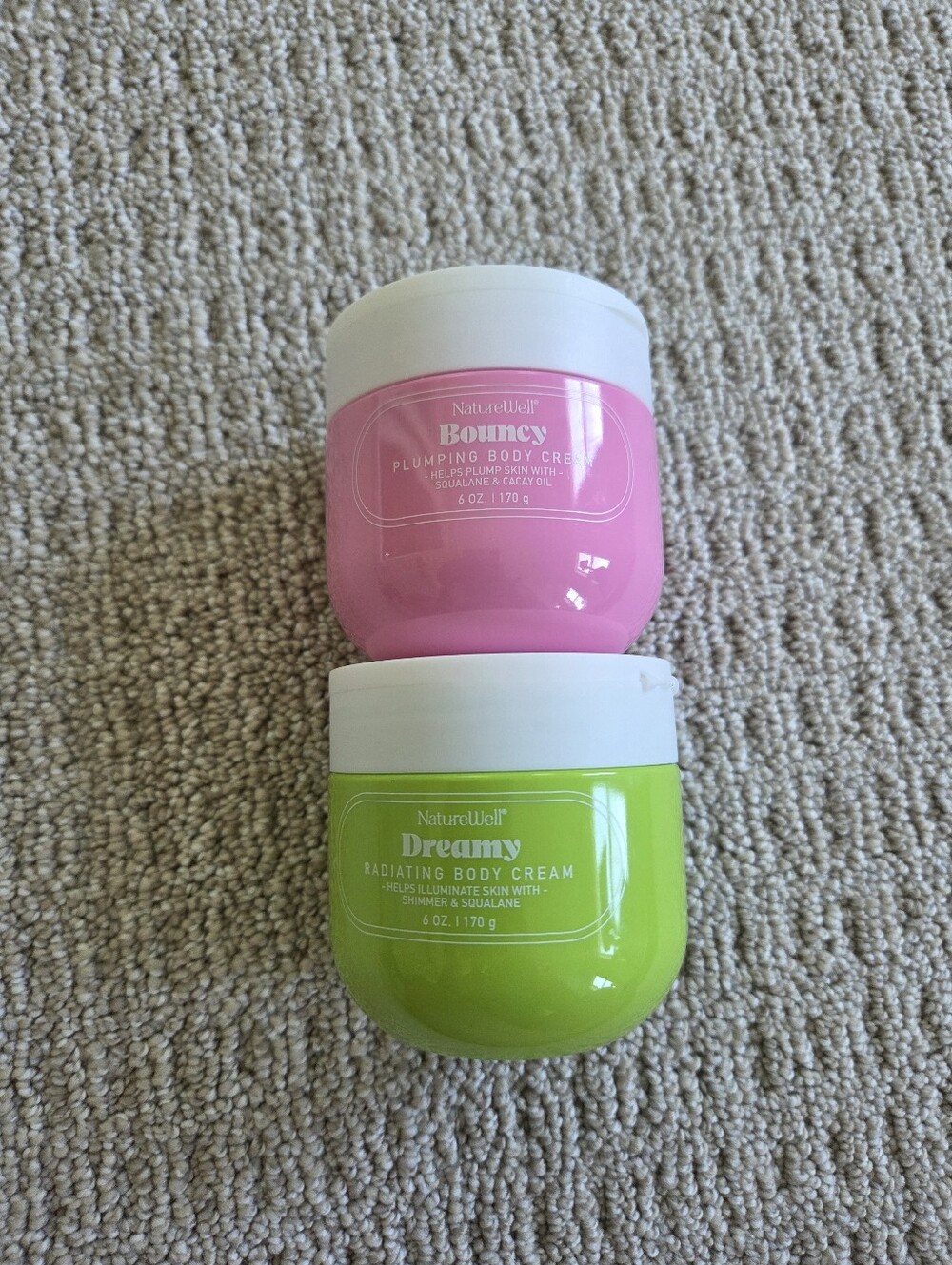 NatureWell Bouncy Plumping & Dreamy Radiating Body Cream Set